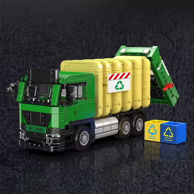 Mould King 24088 Umweltfreundlicher Müllwagen – 646 Teile MK
