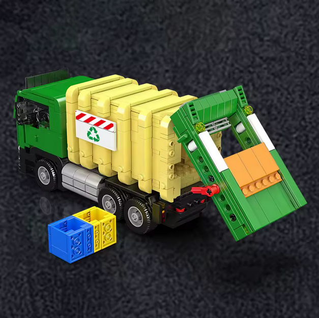 Mould King 24088 Umweltfreundlicher Müllwagen – 646 Teile MK
