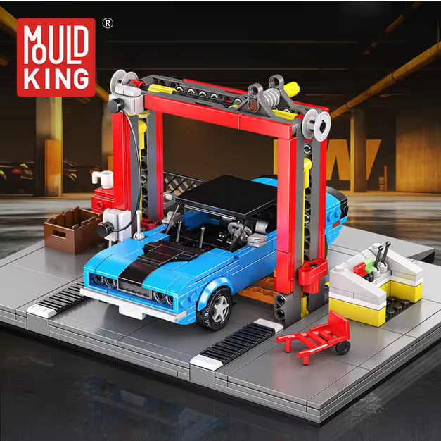 Mould King 24086 Werkstatt & Muscle-Car – 858 Teile MK