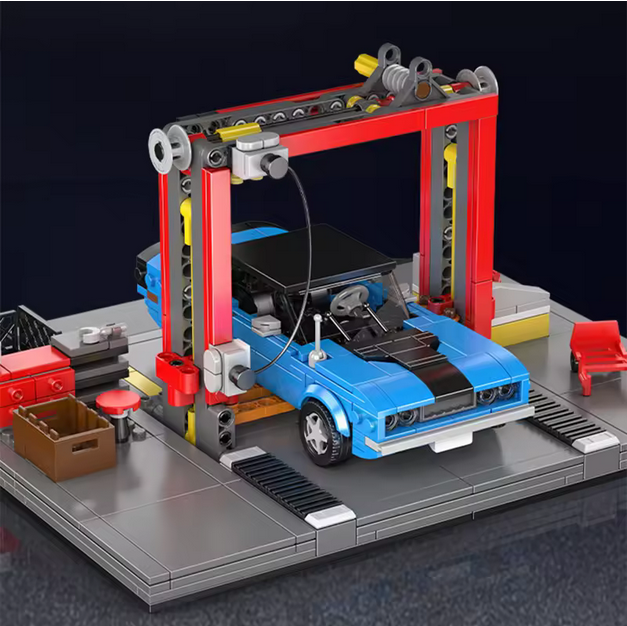 Mould King 24086 Werkstatt & Muscle-Car – 858 Teile MK