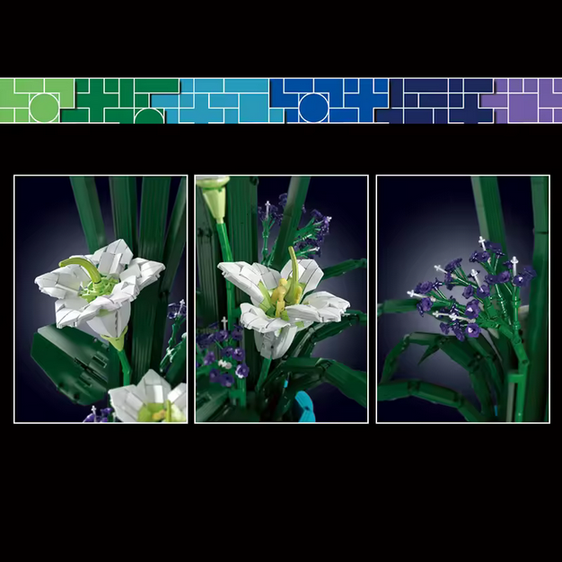 Mould King 10023 Fairy Lily Bouquet – 1.513 Teile MK