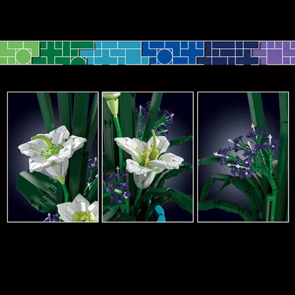 Mould King 10023 Fairy Lily Bouquet – 1.513 Teile MK
