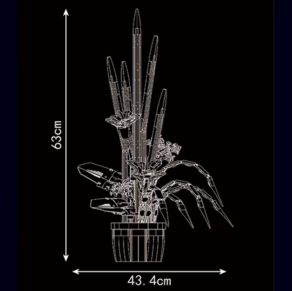 Mould King 10023 Fairy Lily Bouquet – 1.513 Teile MK