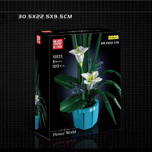 Mould King 10023 Fairy Lily Bouquet – 1.513 Teile MK