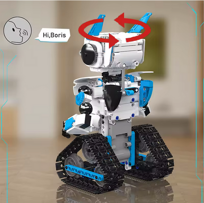 Mould King 15089 KI Boris Roboter Blau APP Bausatz – 530 Teile MK