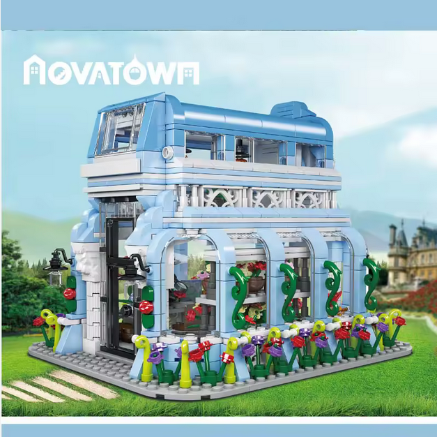 Mould King 16048 Botanischer Garten Modellbausatz – 1.289 Teile MK