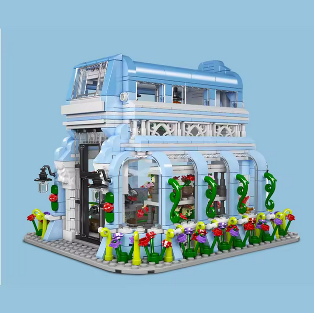 Mould King 16048 Botanischer Garten Modellbausatz – 1.289 Teile MK