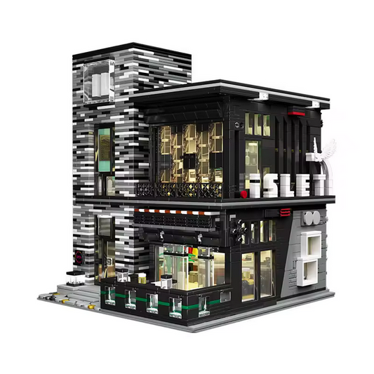 Mould King 16042 Street Modern Bar MOC Bausatz – 3.992 Teile MK