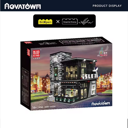 Mould King 16042 Street Modern Bar MOC Bausatz – 3.992 Teile MK