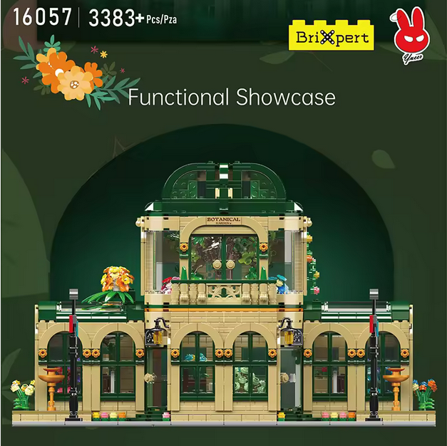 Mould King 16057 Dome Botanical Gardens Bausatz – 3.383 Teile MK