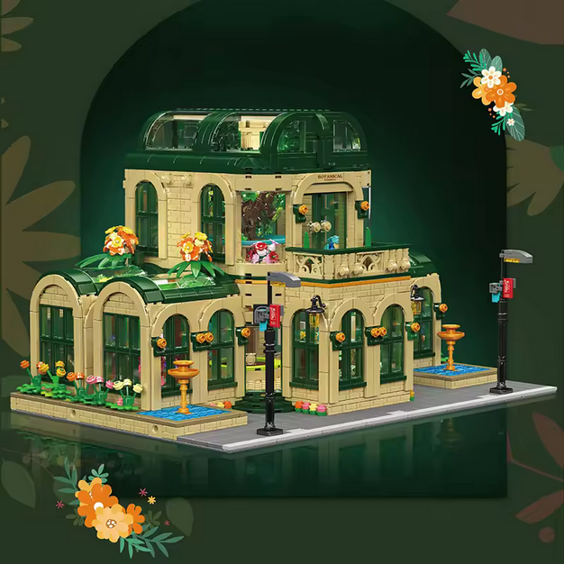 Mould King 16057 Dome Botanical Gardens Bausatz – 3.383 Teile MK