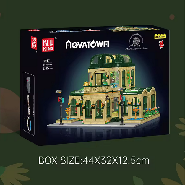 Mould King 16057 Dome Botanical Gardens Bausatz – 3.383 Teile MK