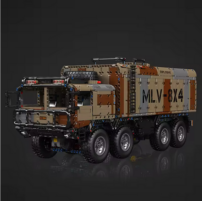 Mould King 20044 8x4 RC Raketen-LKW Militär Bausatz – 3.594 Teile MK