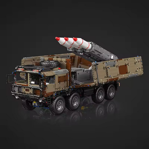 Mould King 20044 8x4 RC Raketen-LKW Militär Bausatz – 3.594 Teile MK