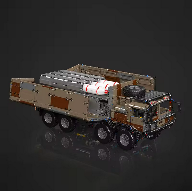 Mould King 20044 8x4 RC Raketen-LKW Militär Bausatz – 3.594 Teile MK