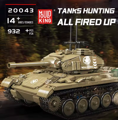 Mould King 20043 M24 Chaffee Panzer Bausatz – 932 Teile MK