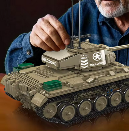 Mould King 20043 M24 Chaffee Panzer Bausatz – 932 Teile MK