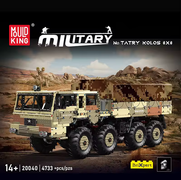 Mould King 20039/20040 KOLOS 8x8 RC Truck Bausatz – 4.733 Teile MK