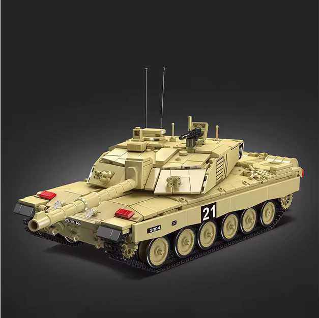 Mould King 20037 Challenger 2 Panzer RC Bausatz – 1.129 Teile MK