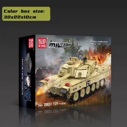 Mould King 20037 Challenger 2 Panzer RC Bausatz – 1.129 Teile MK