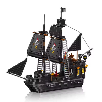 Mould King 10195 Black Pearl Piratenschiff Bausatz – 932 Teile MK