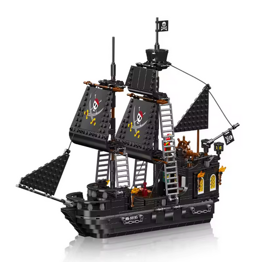 Mould King 10195 Black Pearl Piratenschiff Bausatz – 932 Teile MK