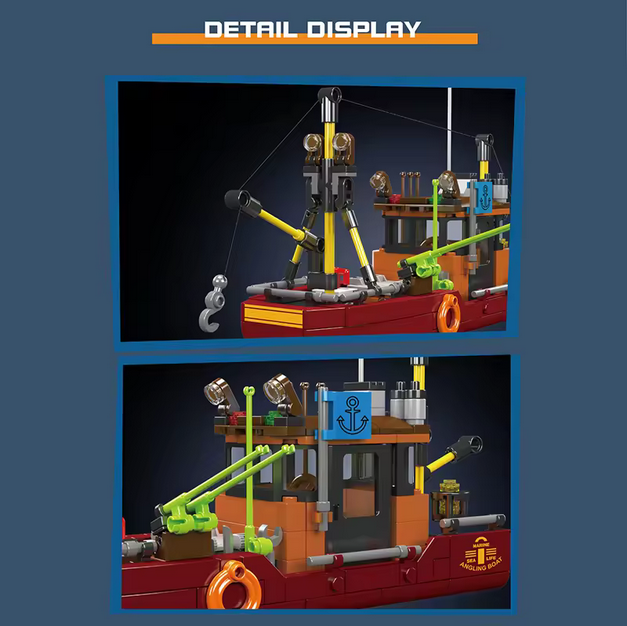 Mould King 10137 Redbeard's Revenge Piratenschiff Bausatz – 928 Teile MK