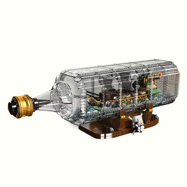 Mould King 10067 Fliegender Holländer Schiff in der Flasche – 2.488 Teile MK