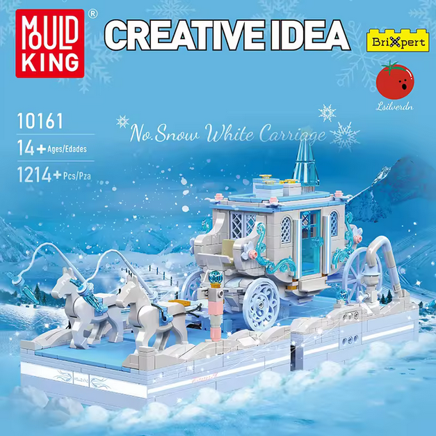 Mould King 10161 Schneewittchen Kutsche – 1.214 Teile MK