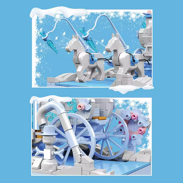 Mould King 10161 Schneewittchen Kutsche – 1.214 Teile MK