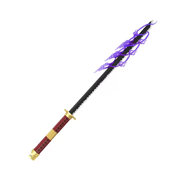 Mould King 10259 Crimson Energy Katana Modellbausatz – Anime Schwert Display (1832 Teile, 1m) MK