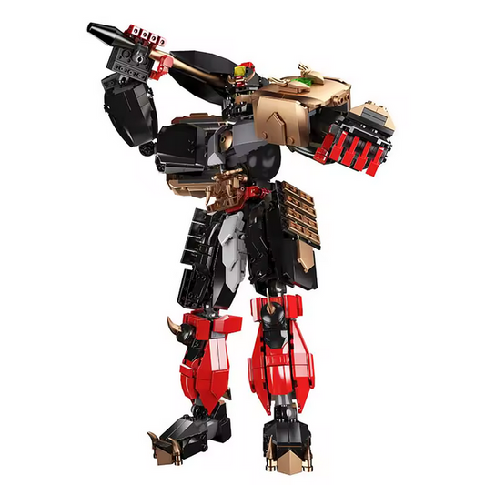 MOULD KING 93004 Zhang Fei Legendärer Krieger Modellbausatz – Bewegliche Actionfigur (920 Teile) MK