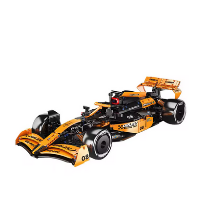 Mould King 13208 MCL Rennwagen 1:8 Modellbausatz – Formel Stil Auto (1480 Teile) MK