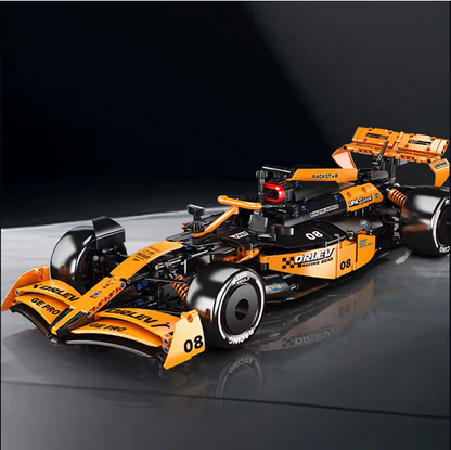 Mould King 13208 MCL Rennwagen 1:8 Modellbausatz – Formel Stil Auto (1480 Teile) MK