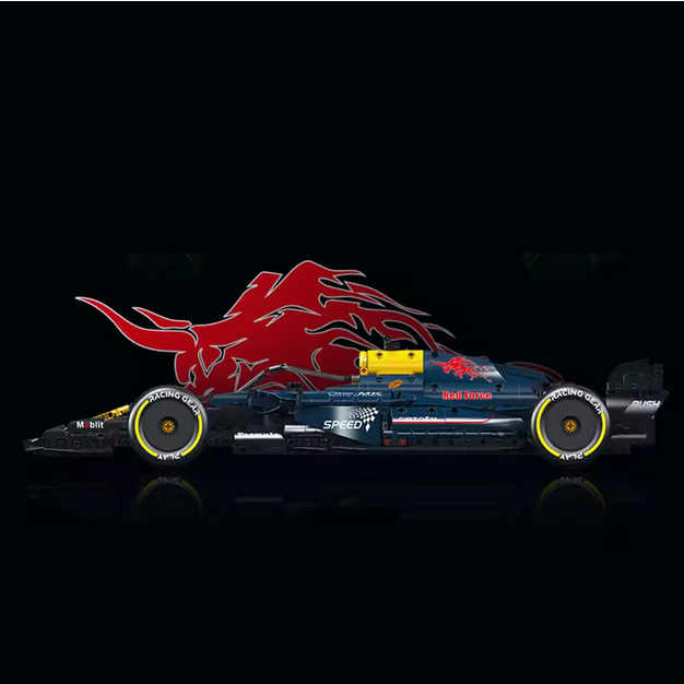 Mould King 13207 RB20 Rennwagen 1:8 Modellbausatz – Formel Auto (1810 Teile) MK