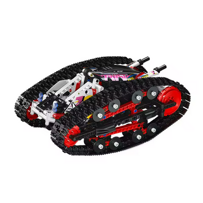 Mould King 13153 App-gesteuerter Tracked Racer – RC Kettenfahrzeug (836 Teile) MK