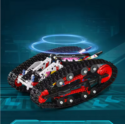 Mould King 13153 App-gesteuerter Tracked Racer – RC Kettenfahrzeug (836 Teile) MK