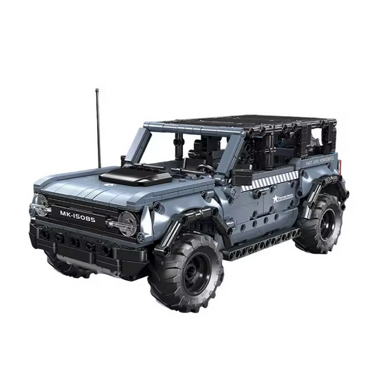 Mould King 15085 Offroad SUV Modellbausatz mit Rückziehmotor – Geländewagen (828 Teile) MK