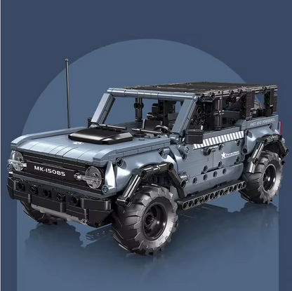 Mould King 15085 Offroad SUV Modellbausatz mit Rückziehmotor – Geländewagen (828 Teile) MK