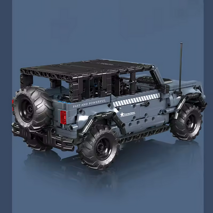 Mould King 15085 Offroad SUV Modellbausatz mit Rückziehmotor – Geländewagen (828 Teile) MK
