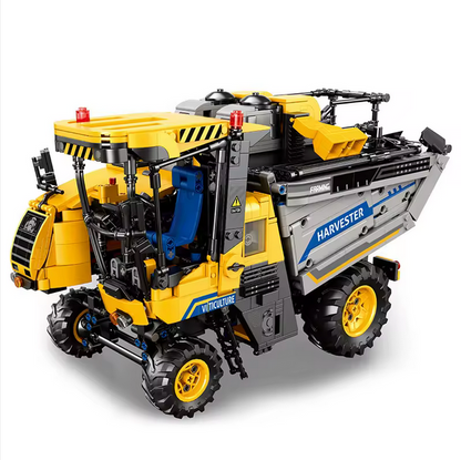Reobrix 22026 RC Traubenernte LKW Modellbausatz – Technik Landwirtschaftsfahrzeug (2206 Teile) Roebrix