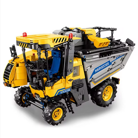 Reobrix 22026 RC Traubenernte LKW Modellbausatz – Technik Landwirtschaftsfahrzeug (2206 Teile) Roebrix