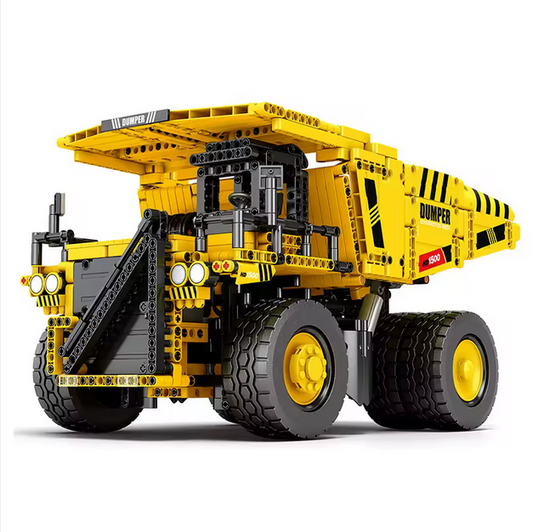 Reobrix 22025 RC Muldenkipper Mining Truck – Technik Baustellenfahrzeug Modellbausatz Roebrix