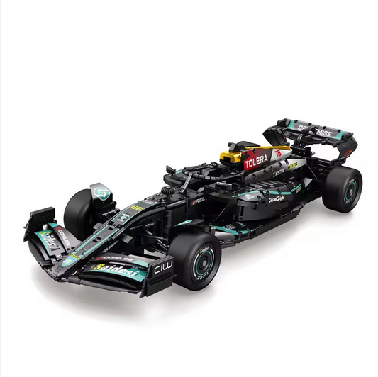 Reobrix 11040 F1 Rennwagen Modellbausatz – Technik Formel Auto (3470 Teile) Roebrix