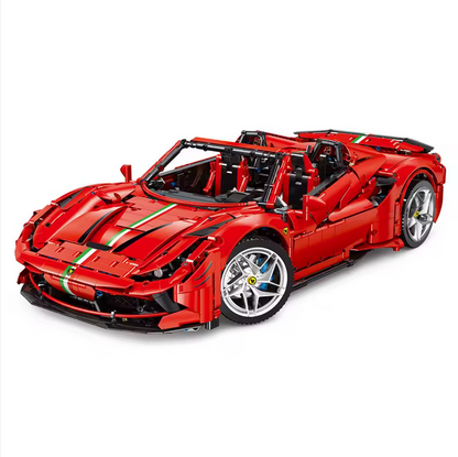XJD JD018 F8 Sportwagen Rennwagen Modellbausatz – 1:8 Supercar (3781 Teile) XJD