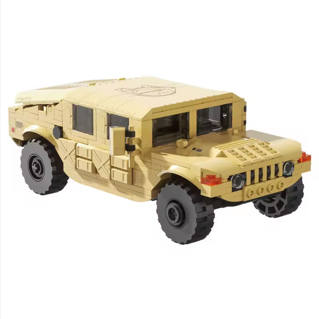 Xbert 66005 Hummer Geländewagen Modellbausatz – Offroad SUV (510 Teile) Xbert
