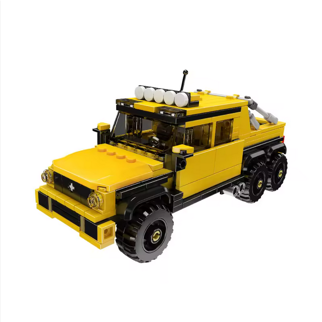 Mould King 24081 G63 6x6 Geländewagen Modellbausatz – Offroad SUV (394 Teile) MK