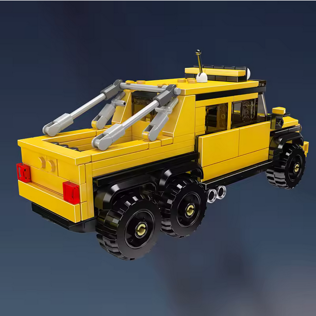 Mould King 24081 G63 6x6 Geländewagen Modellbausatz – Offroad SUV (394 Teile) MK
