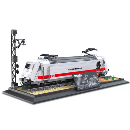 Reobrix 66802 BR101 Zug Modellbausatz – Lokomotive Ornament (1928 Teile) Roebrix