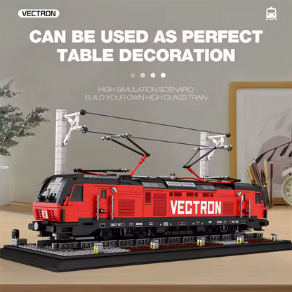Reobrix 66019 RC Siemens Zug Modellbausatz – Elektrischer Hochgeschwindigkeitszug (1757 Teile) Roebrix